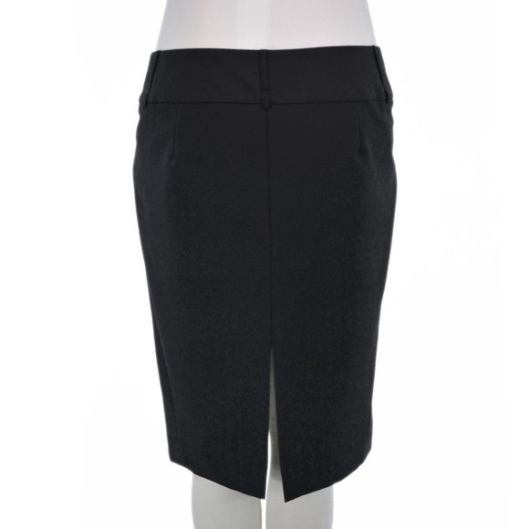 Express Black Lined Pencil Skirt (8) - Picture 3 of 3